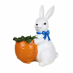 Unbranded Vases Flowerpot Garden Statue Bunny Figurine Cute Resin Creative High Quality Rabbit Outdoor Art Dcor Sculpture