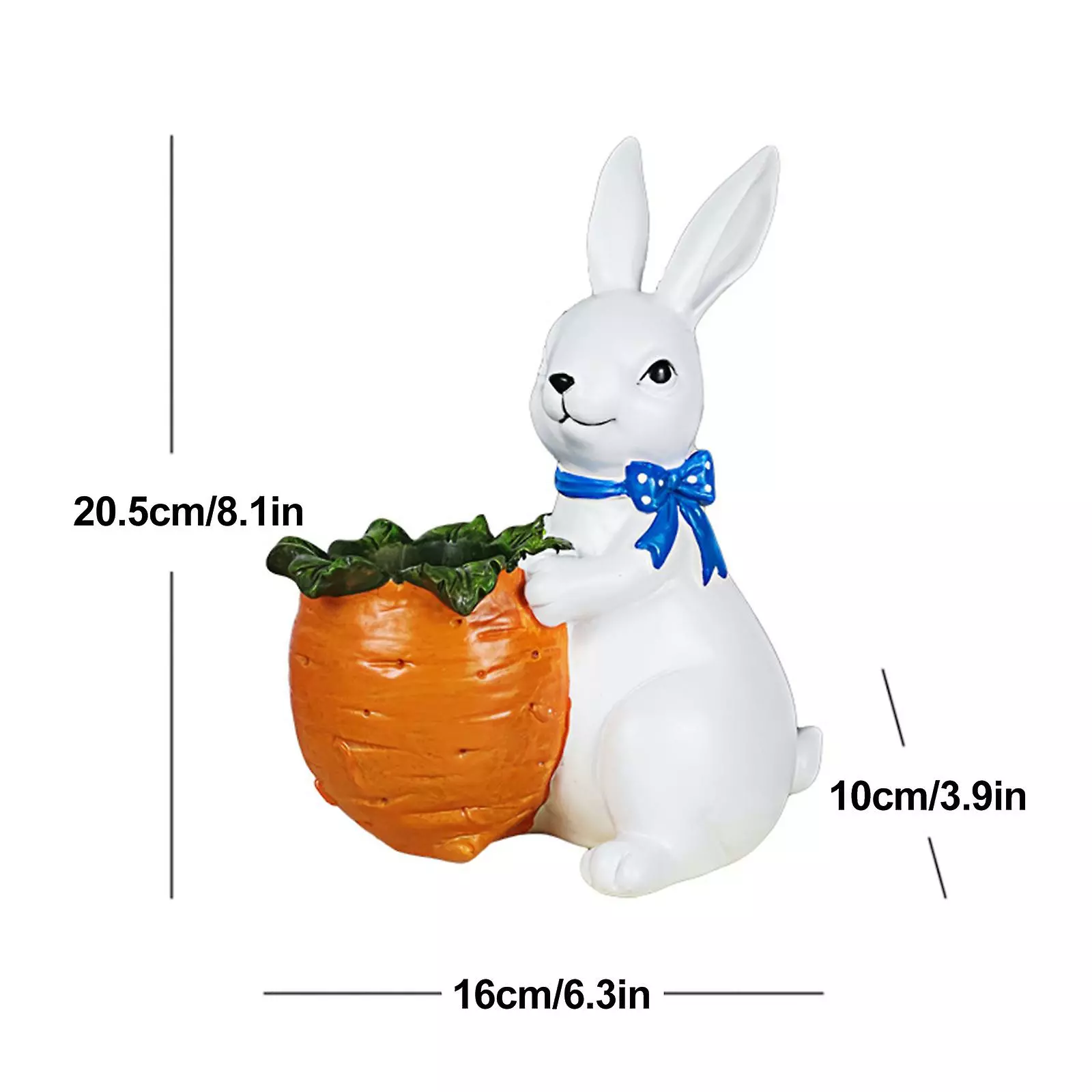 Unbranded Vases Flowerpot Garden Statue Bunny Figurine Cute Resin Creative High Quality Rabbit Outdoor Art Dcor Sculpture 4 Unbranded Vases Flowerpot Garden Statue Bunny Figurine Cute Resin Creative High Quality Rabbit Outdoor Art Dcor Sculpture - Image 2