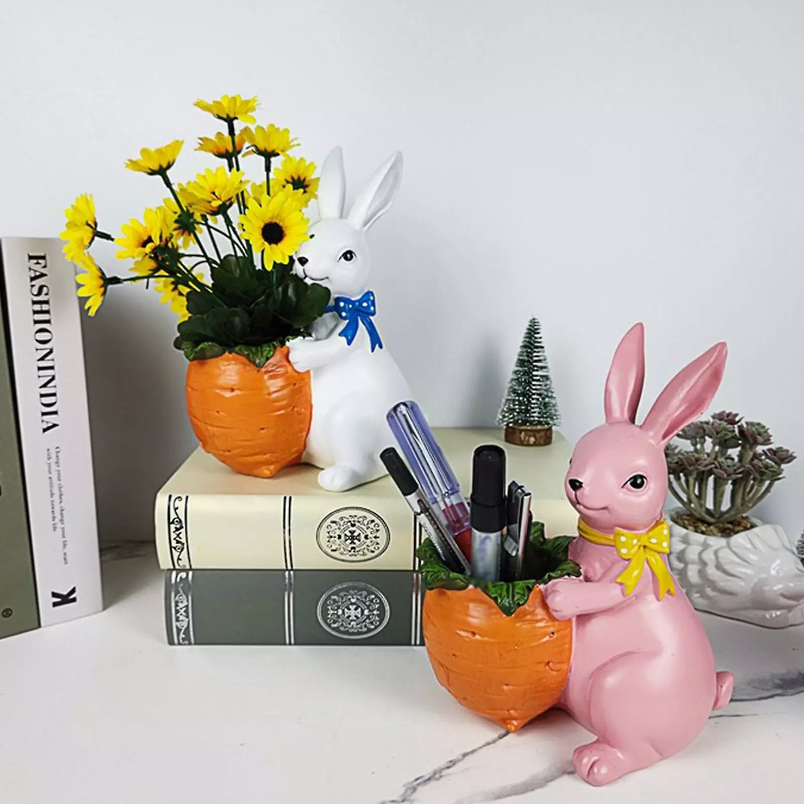Unbranded Vases Flowerpot Garden Statue Bunny Figurine Cute Resin Creative High Quality Rabbit Outdoor Art Dcor Sculpture 6 Unbranded Vases Flowerpot Garden Statue Bunny Figurine Cute Resin Creative High Quality Rabbit Outdoor Art Dcor Sculpture - Image 4