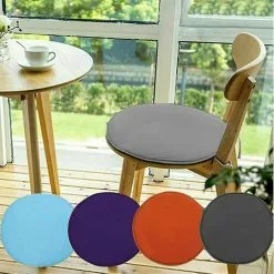 Eileen Round Garden Outdoor Chair Yard Seat Cushion Office Stool Dining Pad Patio Home