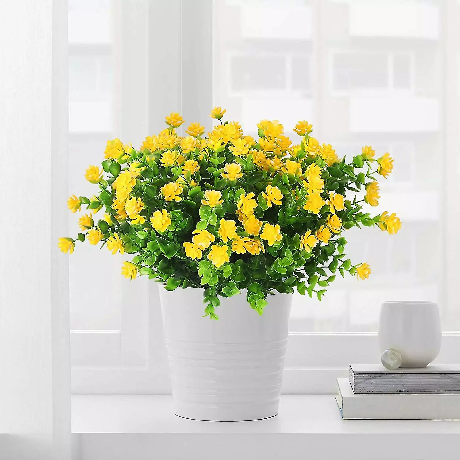 Unbranded 6 Bundles Artificial Flowers Outdoor Fake Flowers For Home Decoration, Uv Resistant Faux Plastic Greenery Shrubs Plants For Hanging Garden Porch Windo 4 Unbranded 6 Bundles Artificial Flowers Outdoor Fake Flowers For Home Decoration, Uv Resistant Faux Plastic Greenery Shrubs Plants For Hanging Garden Porch Windo - Image 2