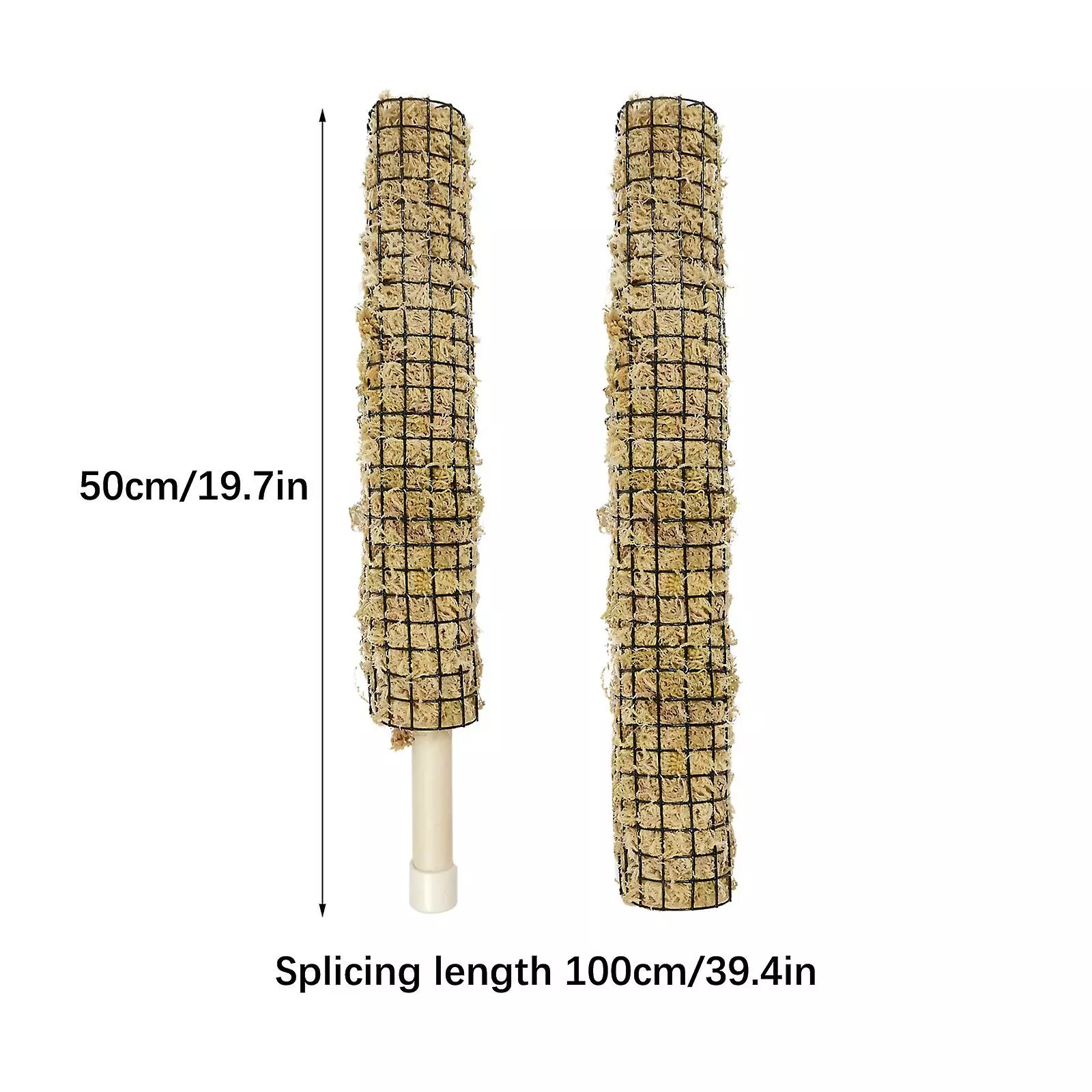 Unbranded Tortoise Backed Bamboo Garden Splicing Plant Climbing Moss Stick Portable Durable Green Pineapple Support Rod 4 Unbranded Tortoise Backed Bamboo Garden Splicing Plant Climbing Moss Stick Portable Durable Green Pineapple Support Rod - Image 2