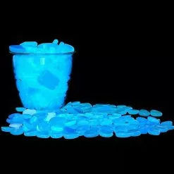 Unbranded 50 Pcs Fluorescent Pebble Stones Luminous Garden Walkway Flower Bed Shiny P -Piha myymälä 620238481 max