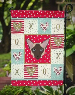 Windsocks Carolines Treasures Ck5104gf Colorpoint Longhair Cat Love Flag Garden Size -Piha myymälä 623411751 max