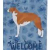 Windsocks Carolines Treasures Ck6126gf Borzoi Russian Greyhound Welcome Flag Garden Size -Piha myymälä 623412531 max