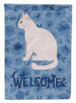 Windsocks Carolines Treasures Ck5022gf Burmilla #2 Cat Welcome Flag Garden Size