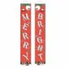 Garden Sculptures (11) Merry Christmas Santa Party Hanging Banner Garden Banners Xmas Door Decoration -Piha myymälä 623413913 max