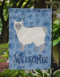 Windsocks Carolines Treasures Ck4941gf Owyhee Bob #1 Cat Welcome Flag Garden Size -Piha myymälä 623413938 max