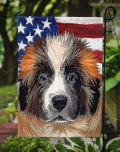 Windsocks Carolines Treasures Ck6622gf Moscow Watchdog Dog American Flag Flag Garden Size -Piha myymälä 623414318 max