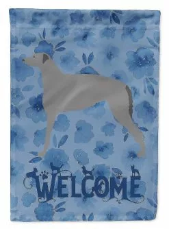 Windsocks Carolines Treasures Ck6123gf Scottish Deerhound Welcome Flag Garden Size