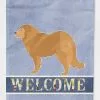 Windsocks Carolines Treasures Bb5529gf Caucasian Shepherd Dog Welcome Flag Garden Size -Piha myymälä 623415820 max