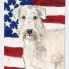 Windsocks Carolines Treasures Ck1709gf Patriotic Usa Wheaten Terrier Flag Garden Size -Piha myymälä 623416000 max