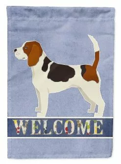 Windsocks Carolines Treasures Ck3578gf Beagle Welcome Flag Garden Size