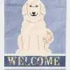 Windsocks Carolines Treasures Bb5664gf Great Pyrenese Welcome Flag Garden Size -Piha myymälä 623416916 max