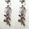 1pcs Outdoor Butterfly Wind Chimes Yard Garden Tubes Copper Antique Wall Hanging Home Decoration -Piha myymälä 624170523 max
