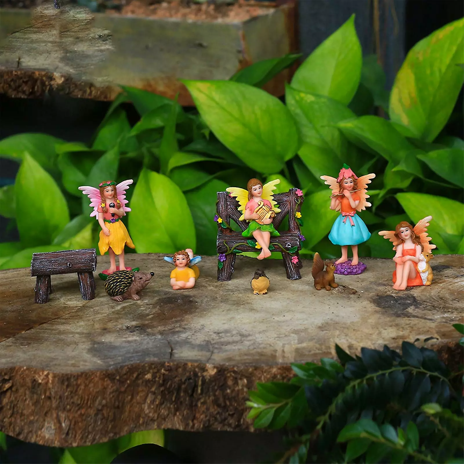 Unbranded 6pcs/set Garden Fairy Miniature Figurines Set For Home Outdoor Decorate 6 Unbranded 6pcs/set Garden Fairy Miniature Figurines Set For Home Outdoor Decorate - Image 4
