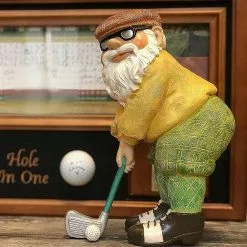 Unbranded Garden Gnome, Garden Decorative Figurines, Garden Gnomes Funny For Outside, Gnomes Playing Golf, Can Be Used As A Gift Or Decoration Astonishing -Piha myymälä 631142029 max