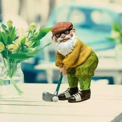 Unbranded Garden Gnome, Garden Decorative Figurines, Garden Gnomes Funny For Outside, Gnomes Playing Golf, Can Be Used As A Gift Or Decoration Astonishing -Piha myymälä 631142185 max