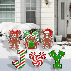 Unbranded Set Of 6 Christmas Garden Signs Xmas Decor -Piha myymälä 632336792 max