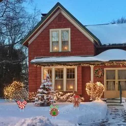 Unbranded Set Of 6 Christmas Garden Signs Xmas Decor -Piha myymälä 632336985 max