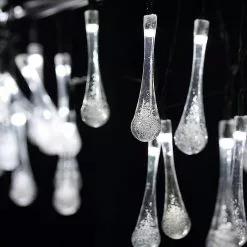 Unbranded 6.5m 30 Led Outdoor Solar Powered Fairy Lights 30 Leds 8 Modes Decorative For Garden Patio Home Chri -Piha myymälä 632369361 max 1