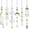 Nufasion Other Garden Statue 6 Pieces Colorful Crystals Suncatcher Hanging Suncatcher With Chain Pendant Ornament Crystal Balls For Window Home Garden Chri 2 Nufasion Other Garden Statue 6 Pieces Colorful Crystals Suncatcher Hanging Suncatcher With Chain Pendant Ornament Crystal Balls For Window Home Garden Chri -Piha myymälä 633589056 max