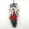 Unbranded American Floral Branch Wreath Yard Home Garden-large Veteran's Day Patriotic Wreath Bows -Piha myymälä 640865301 max