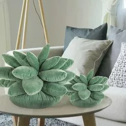 Kensty 3d Succulents Cactus Pillow, Cute Succulents, For Garden Or Green Lovers Baby Green Plant Throw Pillows,25cm -Piha myymälä 641530162 max 1