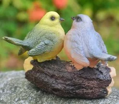 Unbranded Resin Birds View Garden Statue Outdoor Ornaments Decoration For Yard Lawn Porch -Piha myymälä 642802895 max