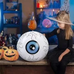 Unbranded Inflatable Eyeball Halloween Theme Eyeball Halloween Party Decoration For Scary Haunted House Props Indoor Outdoor Courtyard Shopping Mall Tree Garden -Piha myymälä 643211723 max