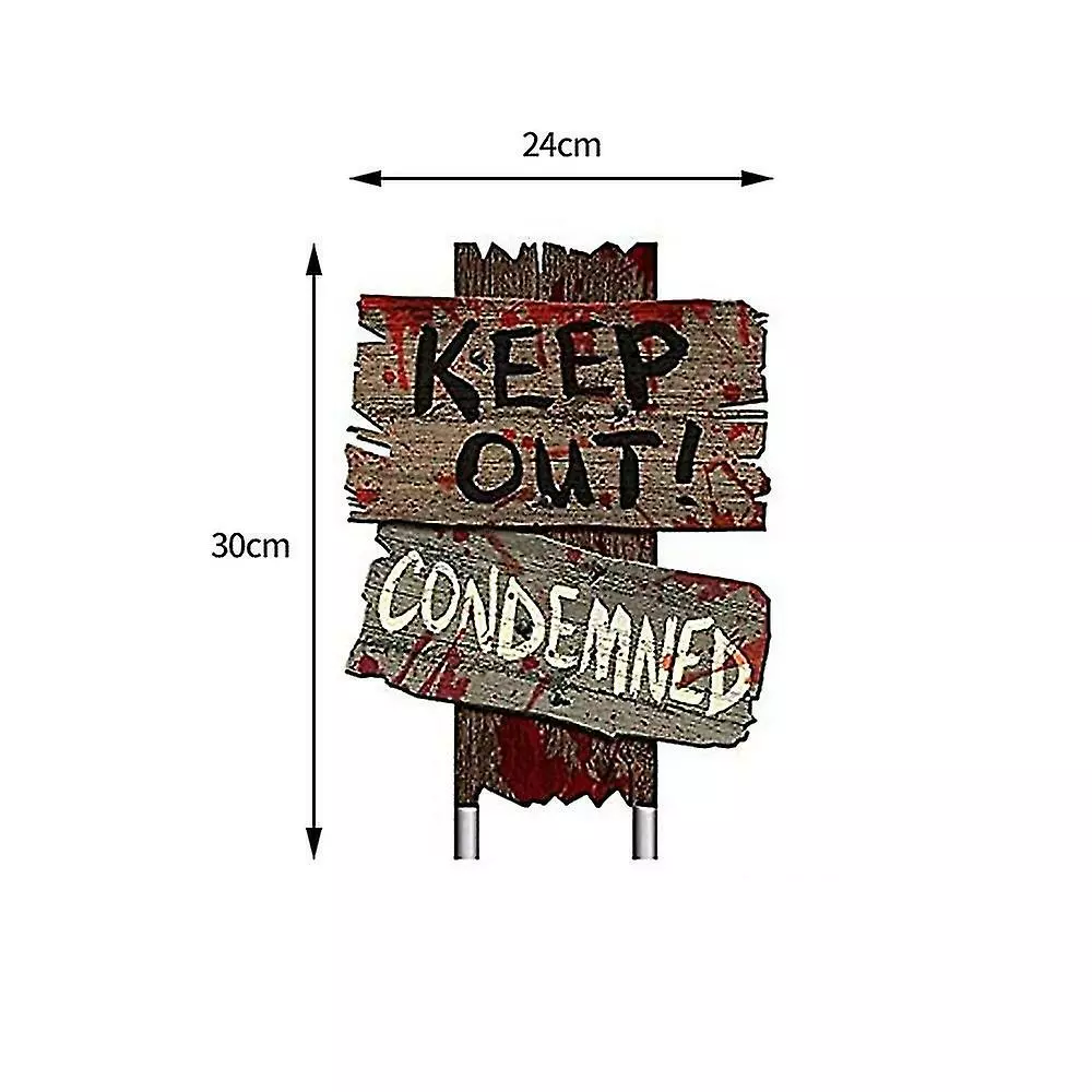 Unbranded 3pcs Halloween Garden Signs Outdoor Decorations Halloween Props Sidewalk Lawn Yard Diy Warning Sign Event Party Props 3 Unbranded 3pcs Halloween Garden Signs Outdoor Decorations Halloween Props Sidewalk Lawn Yard Diy Warning Sign Event Party Props