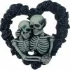 Unbranded Skeleton Wreath, Halloween Decoration Skull Door Wreath Garden Horror Figures Creepy Skeleton Outdoor Party Indoor Hanging, Reusable Wall Hanging For -Piha myymälä 643246575 max