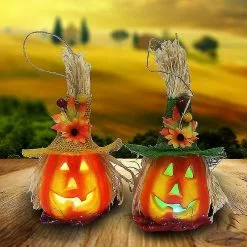 Unbranded Halloween Foam Pumpkin Lantern Pumpkin Flashing Lantern Light Up Decoration Haunted House Decorative Props Garden Decor Halloween Party Supplies2pcso -Piha myymälä 643264353 max