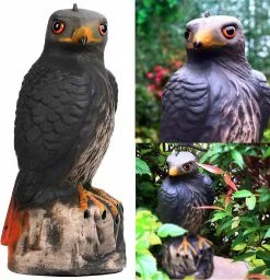 Unbranded Large Realistic Hawk Eagle Scarecrow Garden Bird Repeller Anti Pigeon Decoration Scarecrow Bird Repe -Piha myymälä 643395004 max