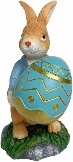 Unbranded Easter Bunny Decorations, Easter Decorations, Resin Easter Bunny Statue Garden Statue Rabbit Figurin