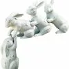 Unbranded Easter Bunny Garden Sculpture | Resin Rabbit Garden Sculpture Ornament - Garden Sculpture Rabbit -Piha myymälä 643397588 max