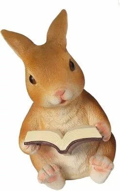 Unbranded Cute Big Rabbit Small Ornament Resin Crafts Small Ornaments Rabbit Resin Figurines Home Garden Patio -Piha myymälä 643400412 max