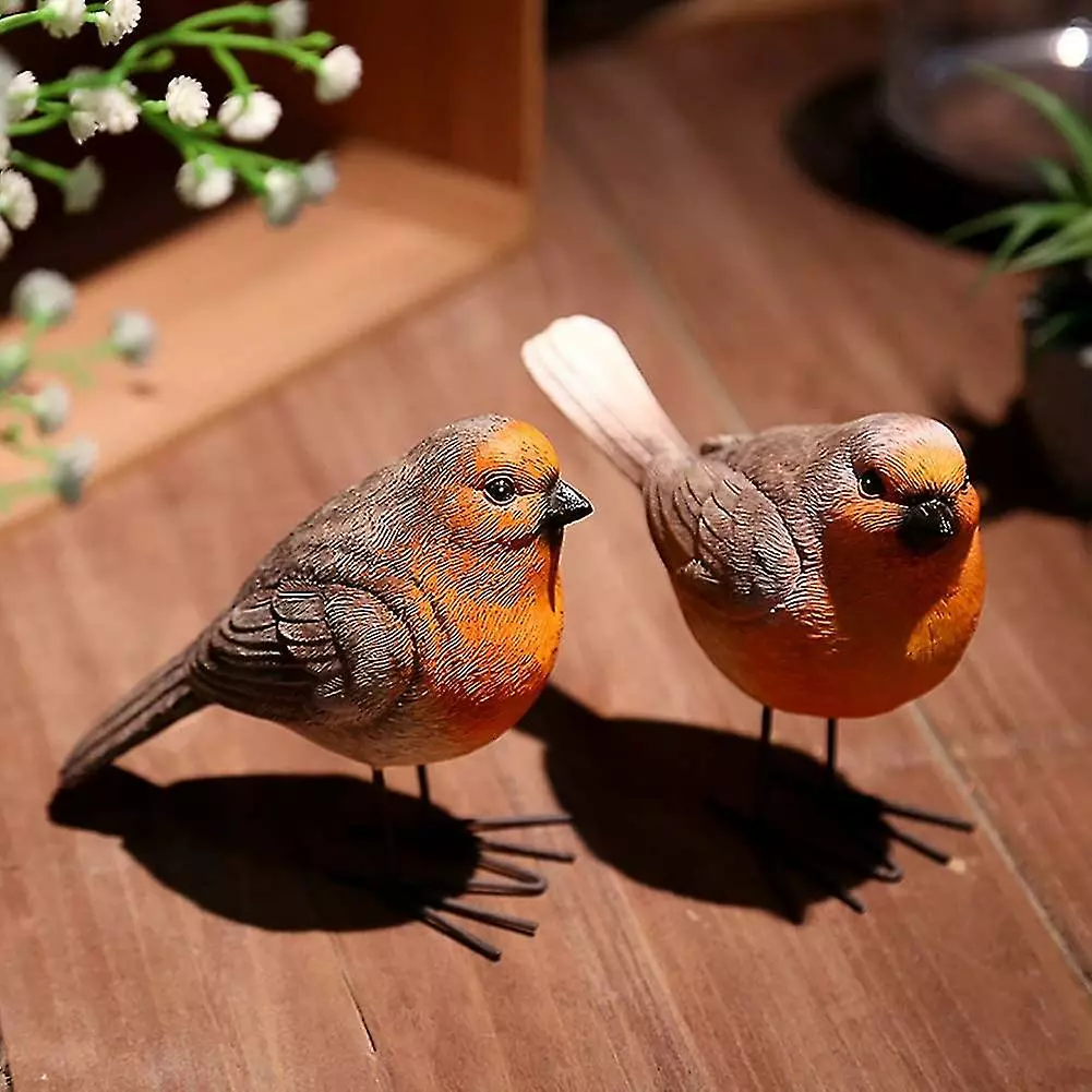 Unbranded 2 Pcs, Wild Bird Collection, Life-like Colouring, Garden Outdoor Ornaments Decor Gift 3 Unbranded 2 Pcs, Wild Bird Collection, Life-like Colouring, Garden Outdoor Ornaments Decor Gift