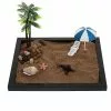 Unbranded 1 Set Simulation Ocean Scene Garden Office Desktop Mini Ocean Garden Sand Tray -Piha myymälä 643732565 max