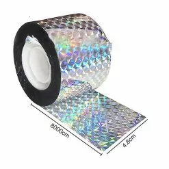 Gogerstar Bird Scare Tape Ribbon Laser Bird Control Keep Birds Away From Garden Houses, Trees, Swimming Pools