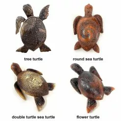 Unbranded Hawaiian Turtles Wooden Hand Carved Turtle Statue Simulation Animal Resin Garden Ornaments Turtle Woodcarving Decor -Piha myymälä 645104256 max