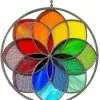 Unbranded Painted Window Ornaments Hanging Acrylic Rainbow Flower Sculpture Garden Suncatcher Decoration Paint -Piha myymälä 645446948 max