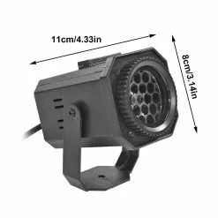 Unbranded Led Snowflake Rotating Projector Light Outdoor Landscape Decorative Lighting For Garden -Piha myymälä 675710325 max