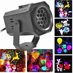 Unbranded Led Snowflake Rotating Projector Light Outdoor Landscape Decorative Lighting For Garden -Piha myymälä 675710337 max