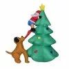 Unbranded Christmas Tree & Santa Claus Blow Up Yard Ornament With Color Led Lights Xmas Holiday Party Home Indoor Outdoor Garden -Piha myymälä 679088656 max