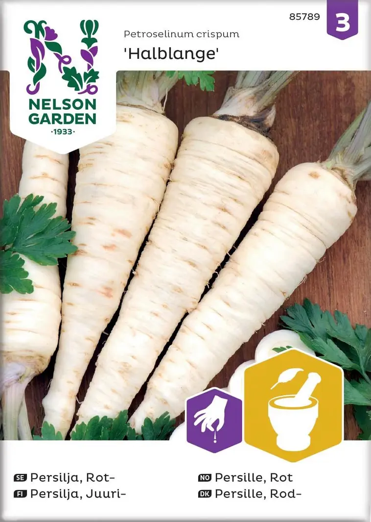 Nelson Garden Siemen Persilja, Juuri-, Halblange 3 Nelson Garden Siemen Persilja, Juuri-, Halblange