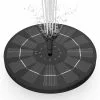 Unbrand Solar Fountain With 3.5w Solar Panel, Solar Pond Pump, 1200mah Built-in Battery Water Pump For Bird Bath Pond Garden. -Piha myymälä 706486598 max