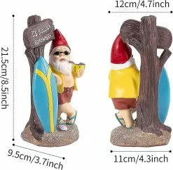 Unbranded Outdoor Garden Statue Garden Ornaments Surfer Gnome Resin Interactive Toy Weatherproof Indoor Outdoor 8 Unbranded Outdoor Garden Statue Garden Ornaments Surfer Gnome Resin Interactive Toy Weatherproof Indoor Outdoor -Piha myymälä 716378262 max