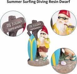 Unbranded Outdoor Garden Statue Garden Ornaments Surfer Gnome Resin Interactive Toy Weatherproof Indoor Outdoor 9 Unbranded Outdoor Garden Statue Garden Ornaments Surfer Gnome Resin Interactive Toy Weatherproof Indoor Outdoor -Piha myymälä 716378340 max