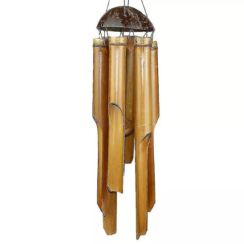 Unbranded Wind Chimes Bamboo, Great Sound, Decorative For The Garden And Balcony 3 Unbranded Wind Chimes Bamboo, Great Sound, Decorative For The Garden And Balcony